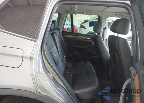 2013 BMW X3 xDrive28I z USA, uszkodzony, nr VIN 5UXWX9C52D0A30822